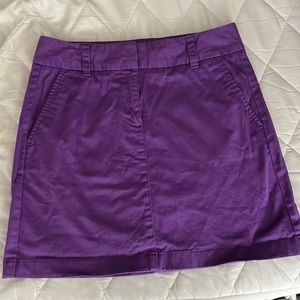 Vineyard vines purple mini skirt
